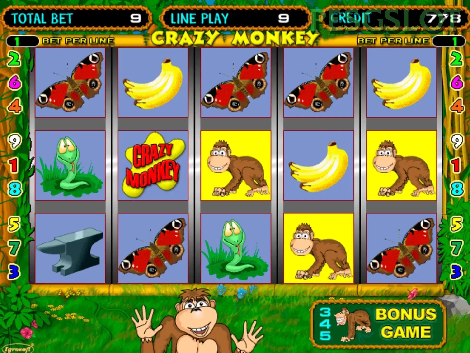 Ikon aplikasi pesgslot resmi